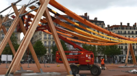 Place Bellecour à Lyon : des caméras installées pour protéger une œuvre qui divise, l'opposition s’indigne